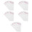 60Pcs Red Budget Planner Sheets Paper with 6 Holes for Binder Inserts 9