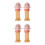 4 Pcs Water Bottle Straw Cap With Straw Spill Proof Lid 5