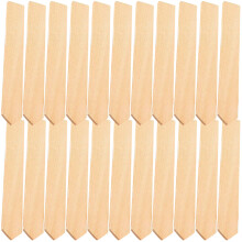 200 Pcs Plant Label Wood Blank Flowerpot