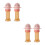 4 Pcs Water Bottle Straw Cap With Straw Spill Proof Lid 8