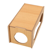 Durable Wooden Guinea Pig Hideout House for Relaxing & Toy Use