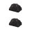 2 Pieces Simulated Stone Storage Box 8.60x5.80x4.90cm 5
