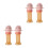 4 Pcs Water Bottle Straw Cap With Straw Spill Proof Lid 4
