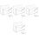 4Sets Sturdy Acrylic Mail Sorter Organizer Transparent for Tabletop 5