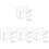 4Sets Sturdy Acrylic Mail Sorter Organizer Transparent for Tabletop 4