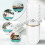 Toothbrush And Toothpaste Travel Case Cup Holder Transparent 2