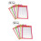 20Pcs Reusable Dry Erase Pockets Assorted Colors and Wipe 7