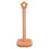 2Stk Holz Tissue Holder Vertikal Für Bad Rollenhalter Hellbraun 1