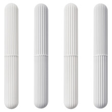 4Pcs Portable Toothbrush Storage Case Dustproof For Travel