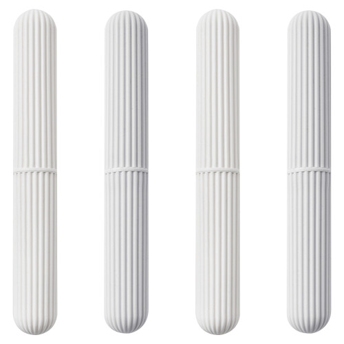 4Pcs Portable Toothbrush Storage Case Dustproof For Travel