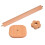 2Stk Holz Tissue Holder Vertikal Für Bad Rollenhalter Hellbraun 10