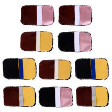 20Pcs Black Plush Shoe Cleaning Gloves for Leather Shoes Care