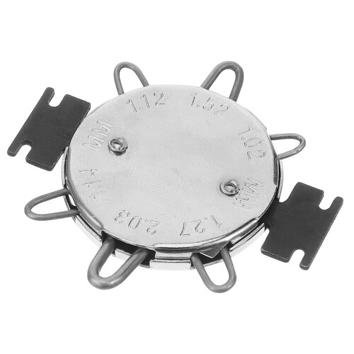 5Pcs Motorcycle Spark Plug Gap Adjustment Tool Black Iron Gauge