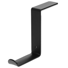 2 Pcs Headphone Hook Desk Clamp Metal Wall-Mounted