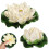 4Pcs Flexible White Artificial Water Lilies Floating Pond Flower Decor 9
