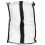 3Pcs Portable Black Boot Bags Plastic Material Zippered Shoe Organizer 2