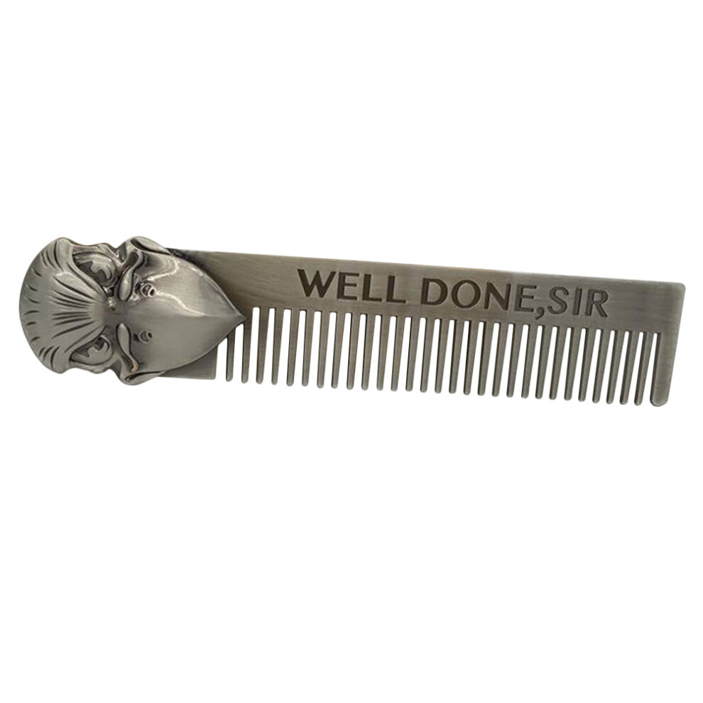 Ohphcall Unisex 5Pcs Stainless Steel Fine Tooth Comb For Dandruff Removal Metal Scalp Comb For Dry Scalp Care Women And Men Hair Care Tool