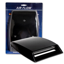 Universal Car Hood Scoop Vent Cover ABS Decoration for Bonnet Air Intake Trim, Sporty Look
