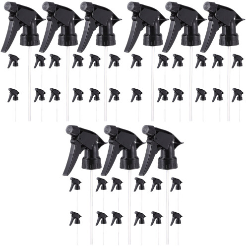 3 Pack Continuous Spray Bottle Nozzle Watering Replacement Tops 2