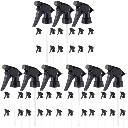 3 Pack Continuous Spray Bottle Nozzle Watering Replacement Tops 1