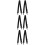 6Pcs Strong Wear-Resistant Black Nylon Ski Boots Fixing Strap 10