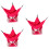 3Pcs Hanging Red Hamster Bed Warm Cotton Hideout 9