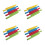 32Pcs Durable Sponge Relay with Enhanced Grip for Track Relay 9