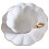5Sets White Ceramic Handle Coffee Cup with Saucer Set 1