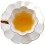 5Sets White Ceramic Handle Coffee Cup with Saucer Set 3