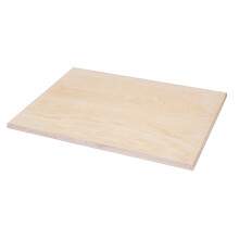 2Pcs Wooden Drawing Palette Beige Smooth Surface for Artists