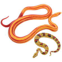 8Pcs Simulation Snake Toys Plastic Animal Figures for Party Decoration