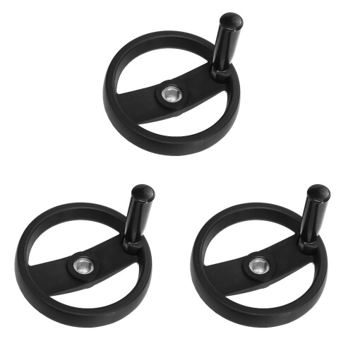 3pcs 2 Hand Wheel Nylon Component Hand Crank 1