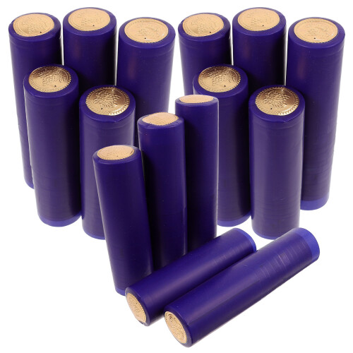 150Pièces Capsules Rétractables Bleu Pour Bouteilles De Vin 2