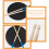 4Pairs Portable Drum Sticks Perfect for Drummers 8