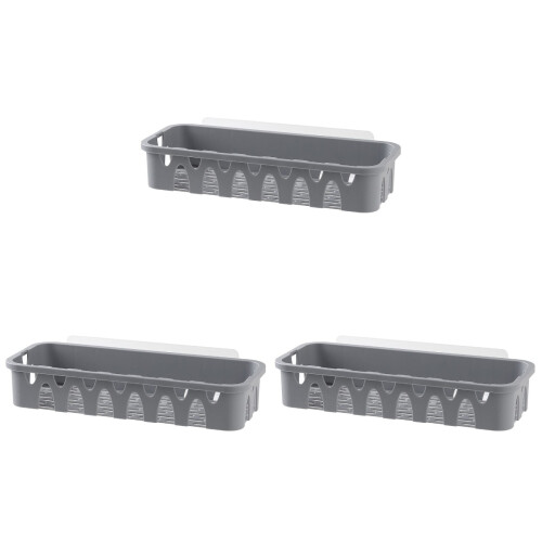 3Pièces Support De Rangement Mural Pour Cuisine Salle De Bain 1