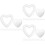 48 Pcs Craft Foam Hearts DIY Wedding Decorations 8