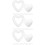 48 Pcs Craft Foam Hearts DIY Wedding Decorations 10