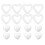 48 Pcs Craft Foam Hearts DIY Wedding Decorations 2