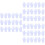 36Pairs White Cotton Work Gloves Elastic Thickened for Workplace Use 4