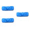 3Pcs Wood Grain Effect Blue Paint Roller for Home Wall Decoration 7