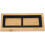 2Sets Durable Wooden Sharpener Base Daily Whetstone Storage Holder 1