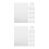 20Pcs Transparent PVC Stencil Sheets for 3D Drawing and Crafting 4