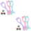 2 Count Mascara Shield Applicator Eye Makeup Tool Lash Protector For 9