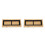 2Sets Durable Wooden Sharpener Base Daily Whetstone Storage Holder 7