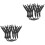 6Pcs Durable Nylon Hard Hat Chin Straps Adjustable Black Bands 5