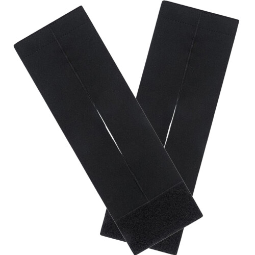 8Pcs Baseball Glove Wrap Band Black Adjustable Elastic Glove Protector 2