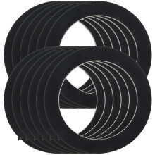 40Pcs Durable Black Plastic Sink Hose Washers Sealing Gaskets