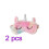 2pcs  Eye Plush Eye Cover For Kids Home Sleeping Work Naps 1