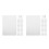 20Pcs Transparent PVC Stencil Sheets for 3D Drawing and Crafting 8