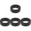 40Pcs Durable Black Plastic Sink Hose Washers Sealing Gaskets 4